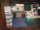 Over four days, ca. 4200 articles, 55 books and 80 CBD condoms disappeared from this booth though older geographers seemed a somewhat diffident bunch.<br><br>Association of American Geographers Annual Meeting, Chicago IL, April 2015.